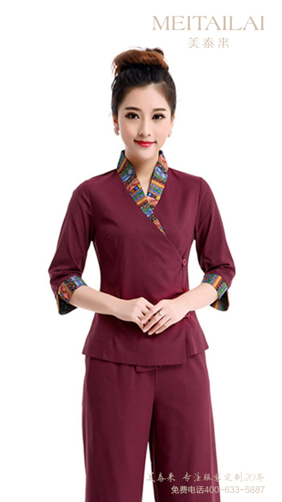 西宁东南亚风情酒店服装团体定制